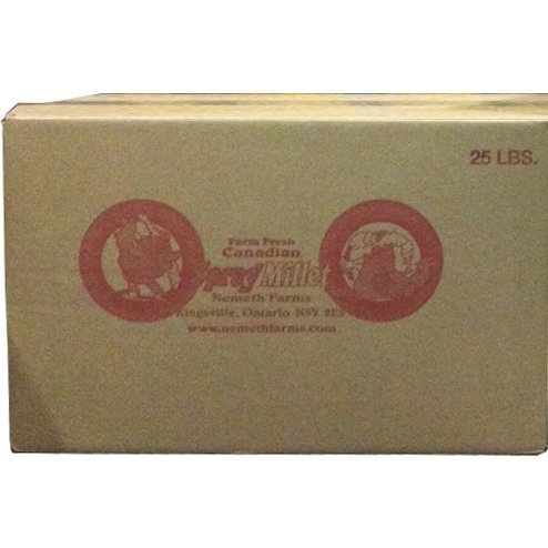 Nemeth Farms Worlds Freshest Spray Millet The Original Bird Treat and Supplement for All Pet Birds Especially Parakeets, Cockatiels, Lovebirds and Finches